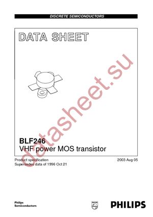 BLF246,112 datasheet  